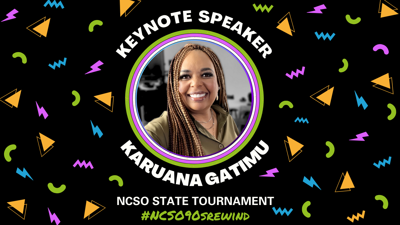 Karuana Gatimu - 2023 State Tournament Keynote Speaker